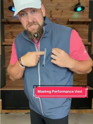 Golf/work vest for the big guys.  #bigandtall #bigmangolf #TikTokshopbacktoschool 