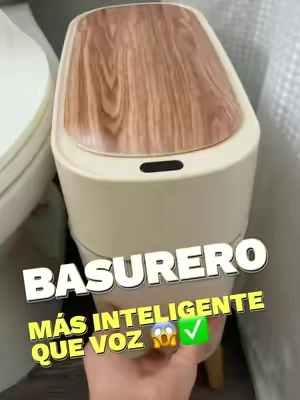 Quieres que tu basurero sea más bonito e  inteligente que voz 🤭 está es tu mejor opción  #jennyclaros #hogar #hondureñosenusa🇭🇳🇺🇸 #parati #tiktokshop 