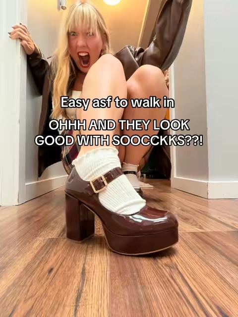 THE CUTEST #maryjaneheels #heels 