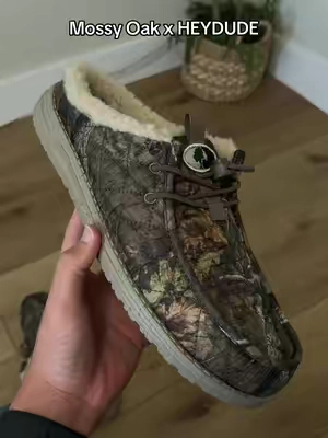 #heydudemossyoak #mossyoak #heydudeshoes #wendywallyslippers #tiktokshopcreatorpicks 
