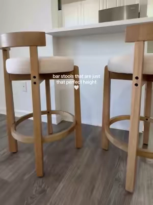 modern and simply and come in a pack of 2 🤍 #barstool #barstools 