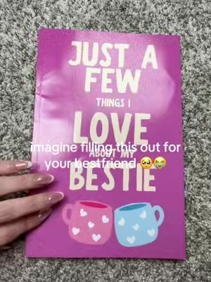 Sentimental and meaningful bestfriend gift you can give your best friend 