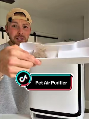 this thing is crazy!!  #pethairremoval #airpurifier #allergies #odorremoval #petparent 