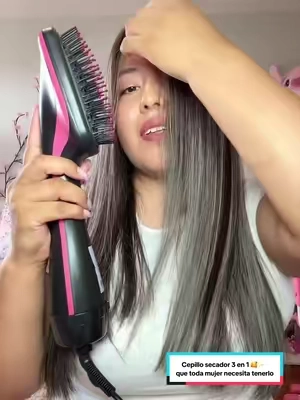 Un cepillo que toda mujer necesita tenerlo ya que te ahorra tiempo por que te seca te peina y te alisa tu cabello #peinesecador #cepillosecador #cepilloalisador #paratiiiiiiiiiiiiiiiiiiiiiiiiiiiiiii      #cepilloviral 