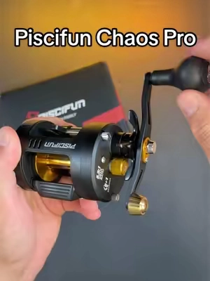 The Piscifun Chaos Pro baitcasting reel is built for long casts, heavy-duty fishing, and fighting big catfish with 25 pounds of max drag. #Piscifun #ChaosPro #CatfishFishing #BaitcastingReel #FishingGear