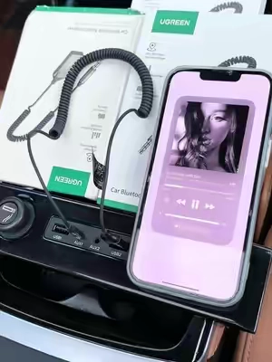 watch this if you have an old car ! 🚗 #auxtobluetooth #carmusthaves #carhacks #cartok #ttshopfinds