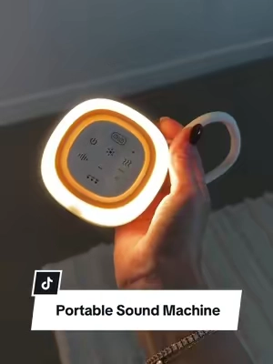 Such a convenient little device that I wish I had sooner #soundmachine #travelingwithbabies #babyregistrymusthaves #babymusthaves #babygiftideas 