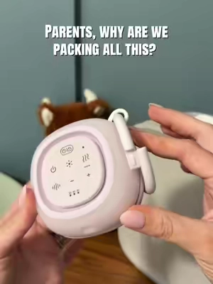 One less thing to pack when you’re already bringing half the house. This little three and one is made for bedtime on the go. @GetCanopy #portablesoundmachine #babytravelessentials #travelwithkids #babysleepessentials #toddlertravelhacks  