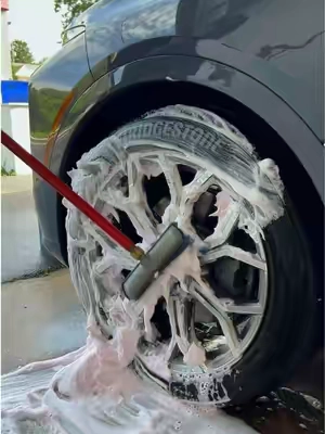 Car Detailing ASMR 🔊 - V+ Wheel Barrel Brush — Clean Deeper. Faster. Smarter. We combined the best features of our wheel-cleaning tools into one next-level brush.  - #asmr #asmrsounds #autodetailing #autodetail #carwash 