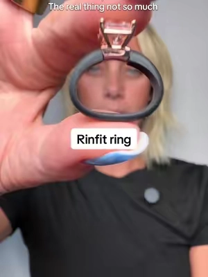 Don’t cry when you lose the real one!! Use code Ashley98370 for 10% off at checkout!!   #siliconering #ring #engagementring #momfinds #mommusthaves @Rinfit Rings 