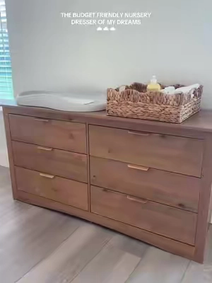 Other dressers at this price point don’t even compare 👏🏼 #Home #HomeDecor #Dresser #Nursery #BedroomDecor 