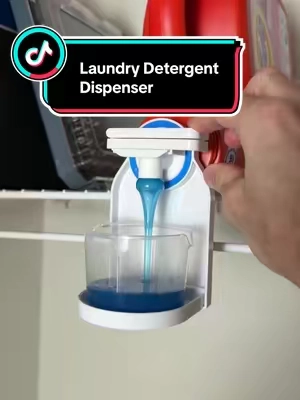 great add on to your detergent bottles to save time & organize easier 🧺 #laundryorganization #laundryhack #laundryessentials #CleanTok 