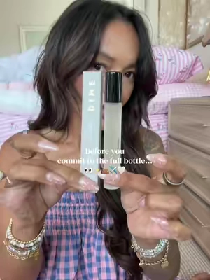 Two travel scents = options without buying two full-size bottles. ✨🤍 #7Summers #PerfumeTok #TravelPerfume #Fragrance #PerfumeLover @DIME Beauty 