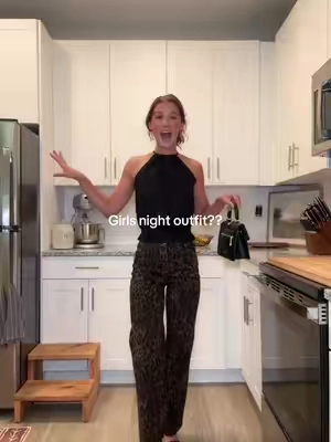Love this for a girls night out 🤩🐆