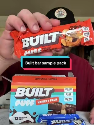 Built bars sample pack! #builtbar #builtproteinbar #proteinbar #protein #proteinsnack 
