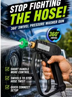 Should’ve swapped my old pressure washer gun sooner. #CarDetailing #CarCleaning #PressureWash #CarWash #Satisfying @VIKING Car Care 