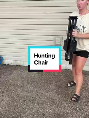 My husband loves this chair! #huntingchair #hunters #tiktokshopcreatorpicks #hunting #huntersoftiktok 
