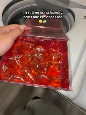 i wish ya’ll could smell through the screen 😩 #pods #laundry #smellgood 