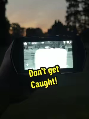 I will catch you with my night vision binoculars! #nightvision #infrared #nightvisionbinoculars #tactical #security 