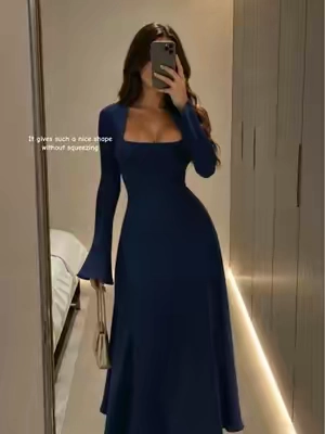 💙#casualdress #womenfashion #sportlightfinds #OOTD #TikTokshopbacktoschool 