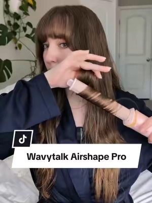 are you avoiding heat damage? my fav way to style my hair worry free with @wavytalkofficial Airshape Pro 💕  #wavytalk #hairtutorial #hairstyle #hair #airstyler 