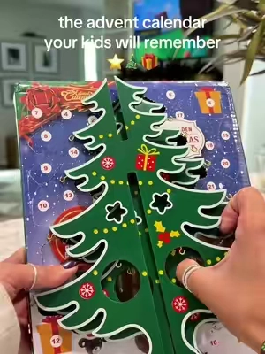 Christmas advent calendar that isn’t full of fake chocolate 🍫 #adventcalendar #christmascountdown #christmas #toddlermoms 