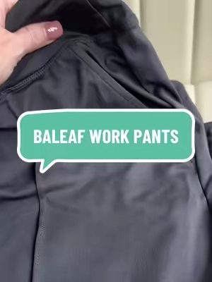 These pants look like work pants but feel like leggings or sweatpants 🙌 @Baleaf Us #pants #businesscasual 