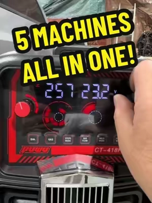 One machine that does it all! MIG, TIG, Stick AND plasma cutting in one powerful 5-in-1 setup—and it’s on a huge sale right now! #Welder #PlasmaCutter #Welding #PUWU #TikTokshopbacktoschool @Puwu Welder 
