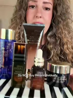Estée Lauder really said FULL ROUTINE in one bundle 👀✨ From cleansing to Advanced Night Repair, this is the kind of skincare lineup that makes me understand why Estée Lauder has been iconic for generations. And the bundle price compared to buying everything separately?! 😳 @Estée Lauder  #esteelauder #matureskincare #luxuryskincare #antiaging #nighttimeroutine 