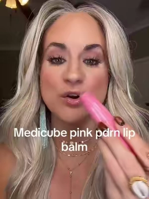 Pink pdrn lip balm from @medicube US Store #lipbalm 