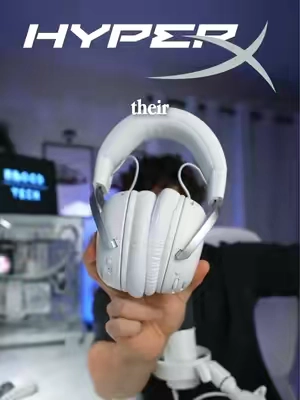 HyperX Cloud III S wireless headphones are now back #headphones #cloud3s #hyperx #wireless #white 