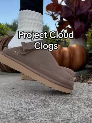 Fall clogs that feel like clouds and look cute with everything 🍂🪵 #womensclogs #fallclogs #peojectcloud #projectcloudclogs #tiktokshopcreatorpicks 