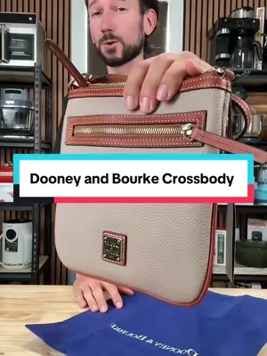 Dooney and Bourke Crossbody #dooneyandbourke #crossbodybag #leatherbag #tiktokshopcreatorpicks 