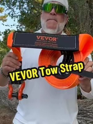 VEVOR Heavy Duty High Load Towing Recovery Kit ##towstrap ##vevor ##offroadlife ##towing ##TikTokshopbacktoschool