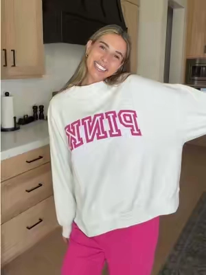 pink on ttshop & this sweater is perfect 🩷