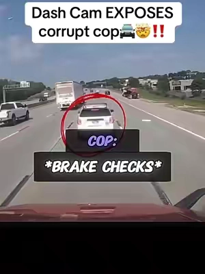 Dash cam exposes corrupt cop trying to break check a semi truck #semitruck #dashcam #cops #exposed #corrupt 