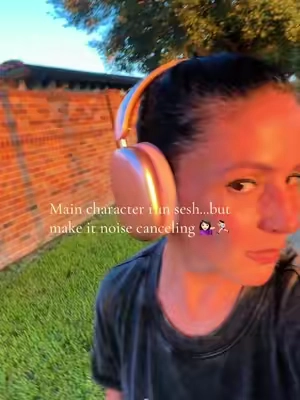 When the music hits different and you actually jogged a 3 mile sesh without interruption 💁🏻‍♀️🏃🏻‍♀️#headphones #wireless #viralheadphones #tiktokshop 