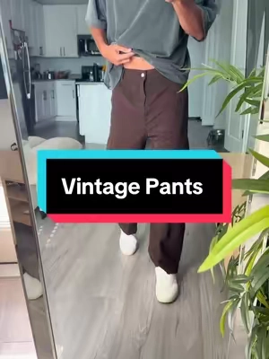Cotton Pants #vintagestyle #pants #mensfashion 