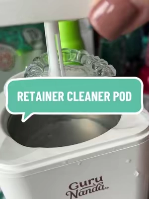 If you have retainers or aligners you need an ultrasonic cleaner 🦷✨ @GuruNanda LLC @Pearl @Puneet Nanda bridge the gap #ultrasoniccleaner #gurunandapartner 