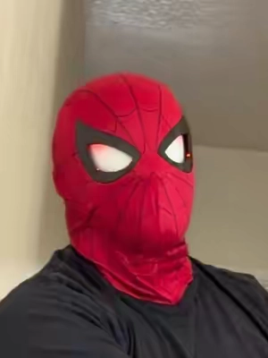 The spidy senses are tingling… #spiderman #halloweencostume #costume #spidermancostume #fyp 