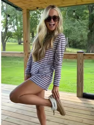 The most precious pair of slip on shoes for fall and winter from Hey Dude! These are going to be my new favorite shoes! So comfortable #tiktokshopcreatorpicks #heydudeshoes #fallshoes #fallslippers #sliponshoes 