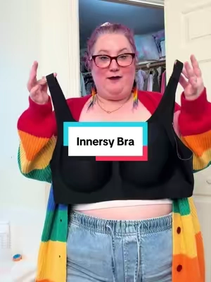 Innersy is making plus size wireless bras now! #bra #wirelessbra #plussizebra #sohochic #TikTokshopbacktoschool 