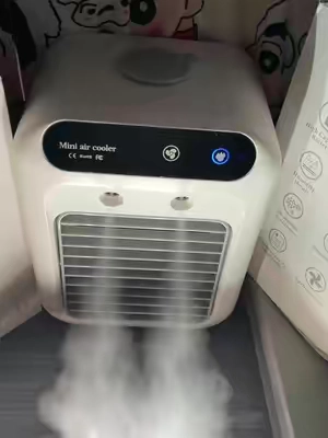 Gracias a este mini aire acondicionado ya no paso más calor en verano#minicoolers #miniaircooler #coolingfan #minicoolingfan #summervibes