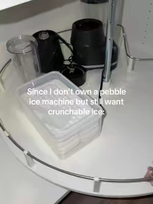 So I was actually gonna make the ice to show you guys, but my freezer broke today   #freezwr #ice #icemaker #fyp #viral 