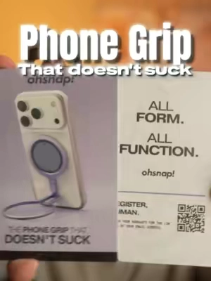 This phone grip is alot better than Ohsnap's previous versions #ohsnap #ohsnapphonegrip #magneticphonegrip