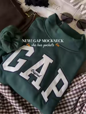 GAP, my girrrrl. #gap #mockneck #fallaesthetic #fallfashiontrends @Gap 