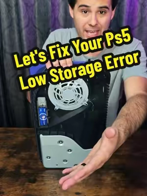 Let's Fix Your Ps5 Low Storage Error so your ready for the new gta6 drop! #ps5 #upgrade #storage #sohochic #gta6 
