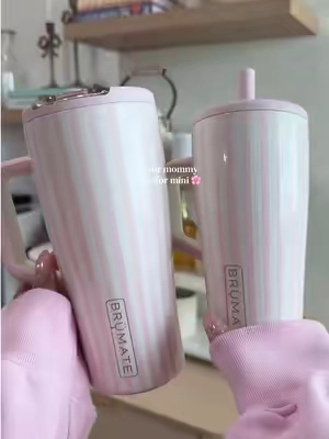 @BrüMate #brumate #leakprooftumbler #mommyandme #girlmom #cutecups 