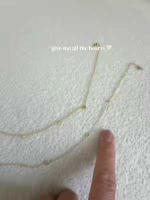 #necklace #jewlery #pavoi #hearts #tiktokshopcreatorpicks 