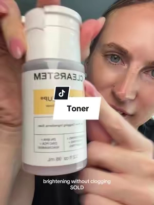 better for your skin toner #clearstem #toner #cloggedpores 